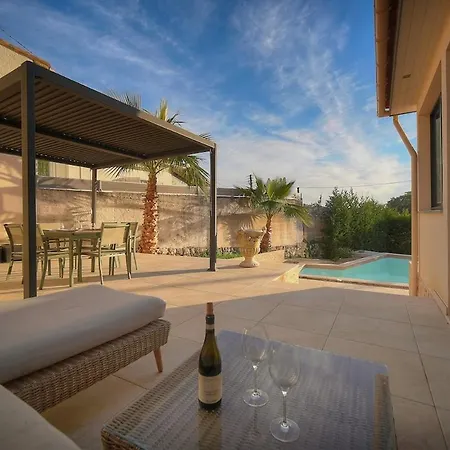 Frgk Contemporaine Independant Piscine, Calme Vue Degagee וילה *